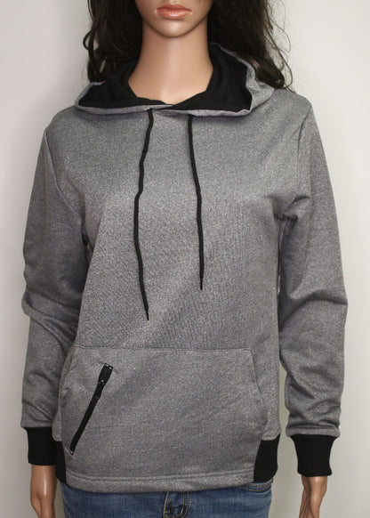 Ladies Hooded Pullover Sweatshirt