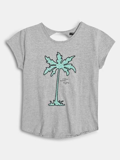 Ladies Printed and Applique T Shirts