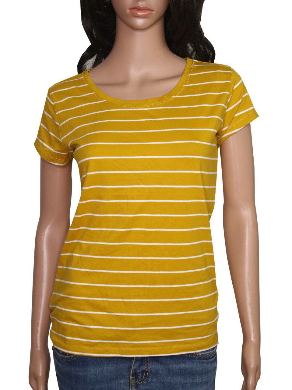 Ladies Stretch Striped Tops