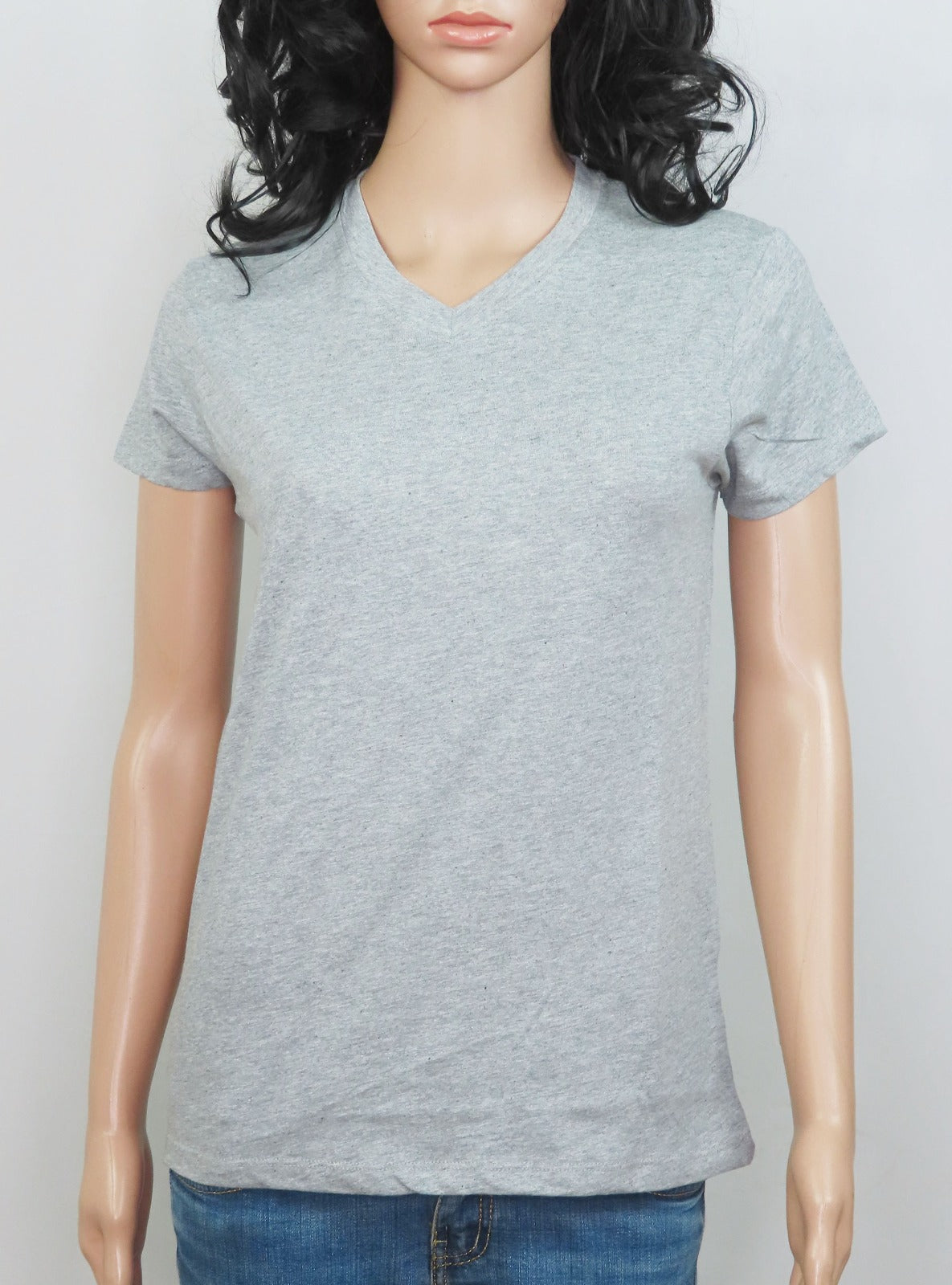 Ladies V Neck T Shirt