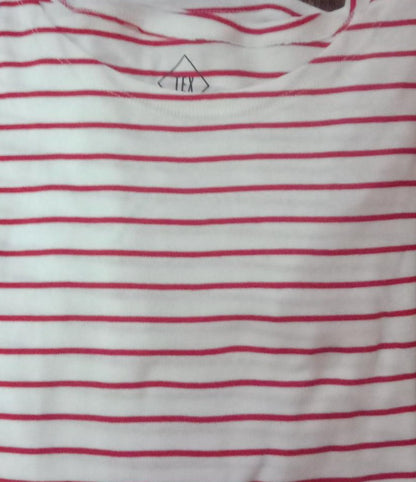 Ladies Striped 3/4th Sleeve T Shirt