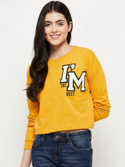 Ladies Cropped Sweatshirt