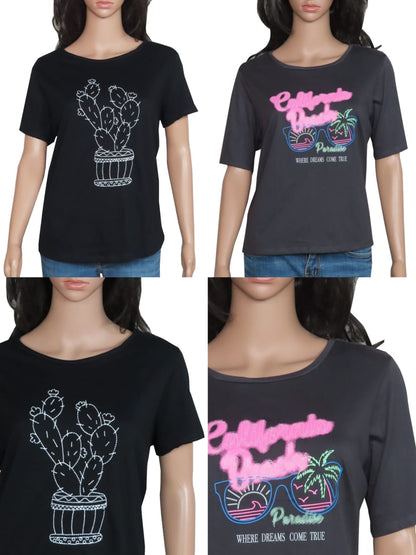 Ladies Printed T Shirts