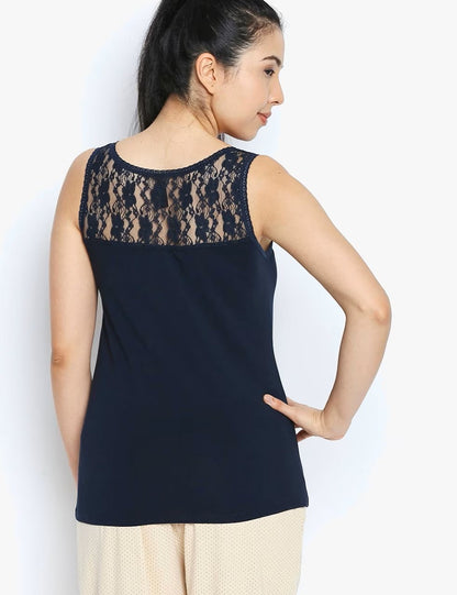 Ladies Stretch Lace Top