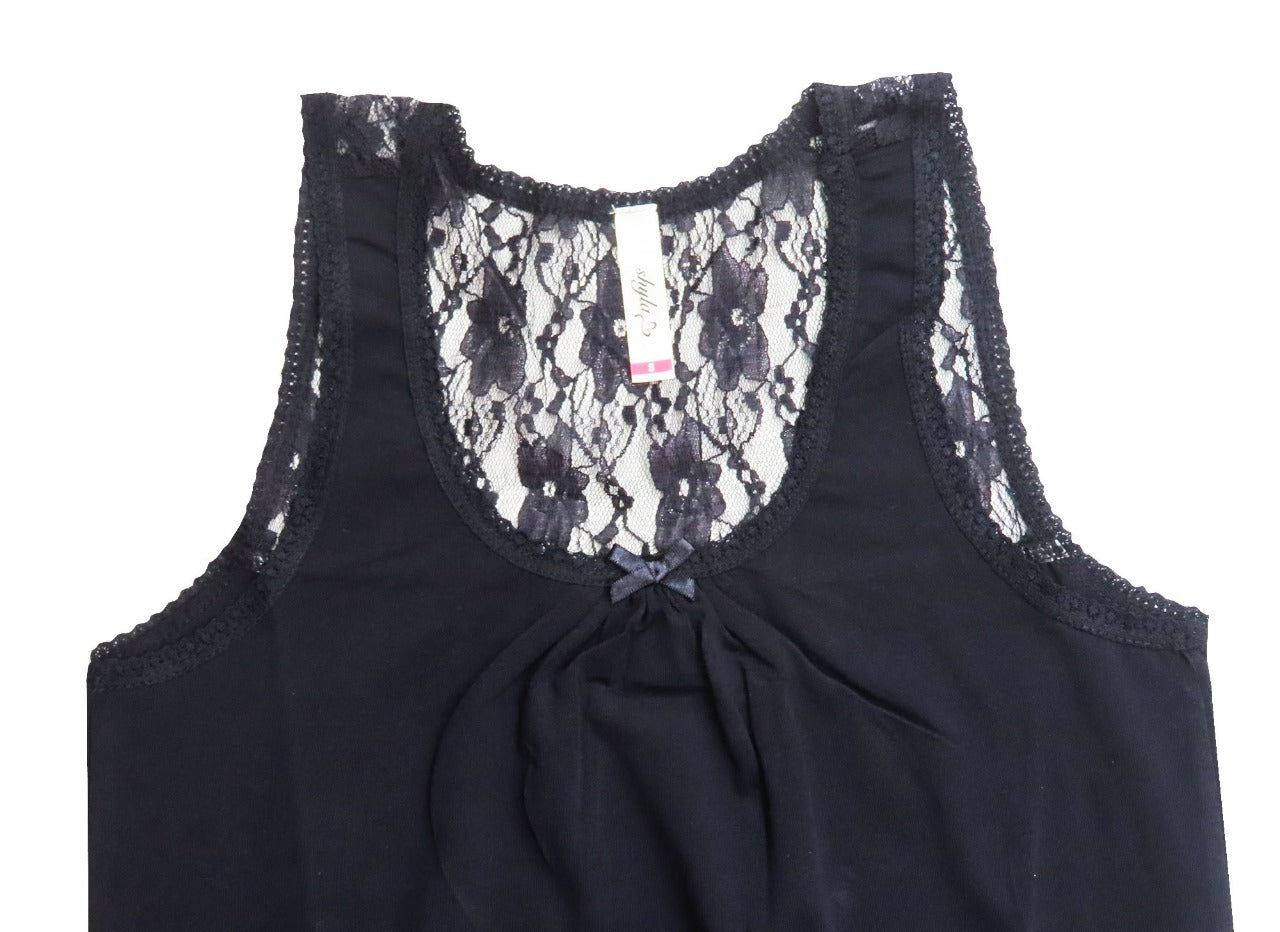 Ladies Stretch Lace Top