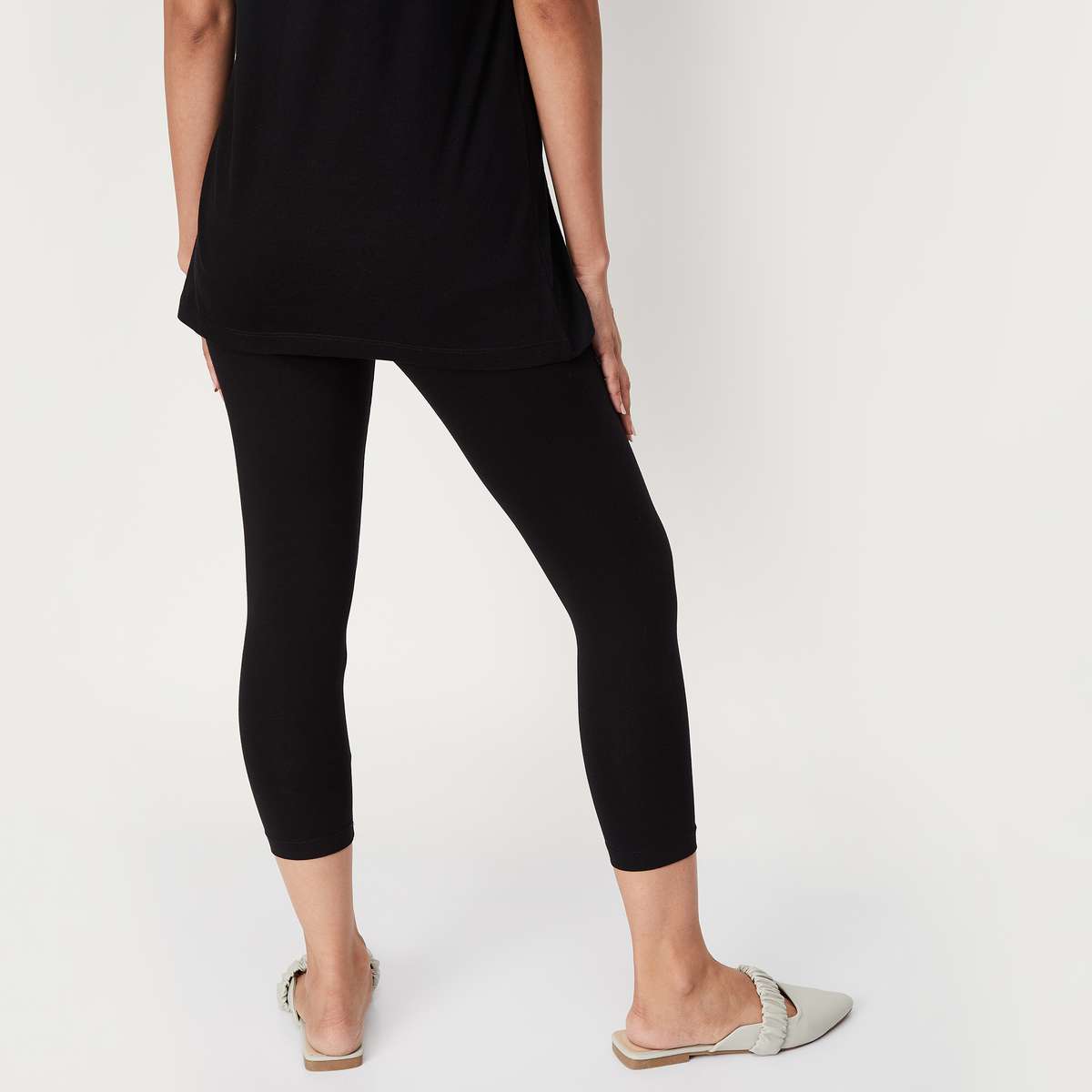 Ladies Stretch Capri Legging