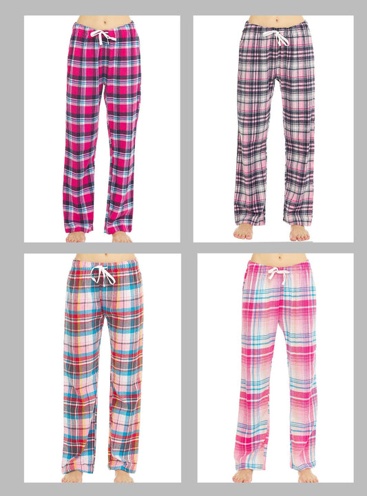 Ladies Flannel Lounge Pants