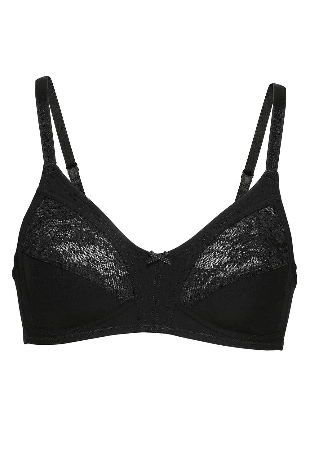 Ladies Stretch Black Bra