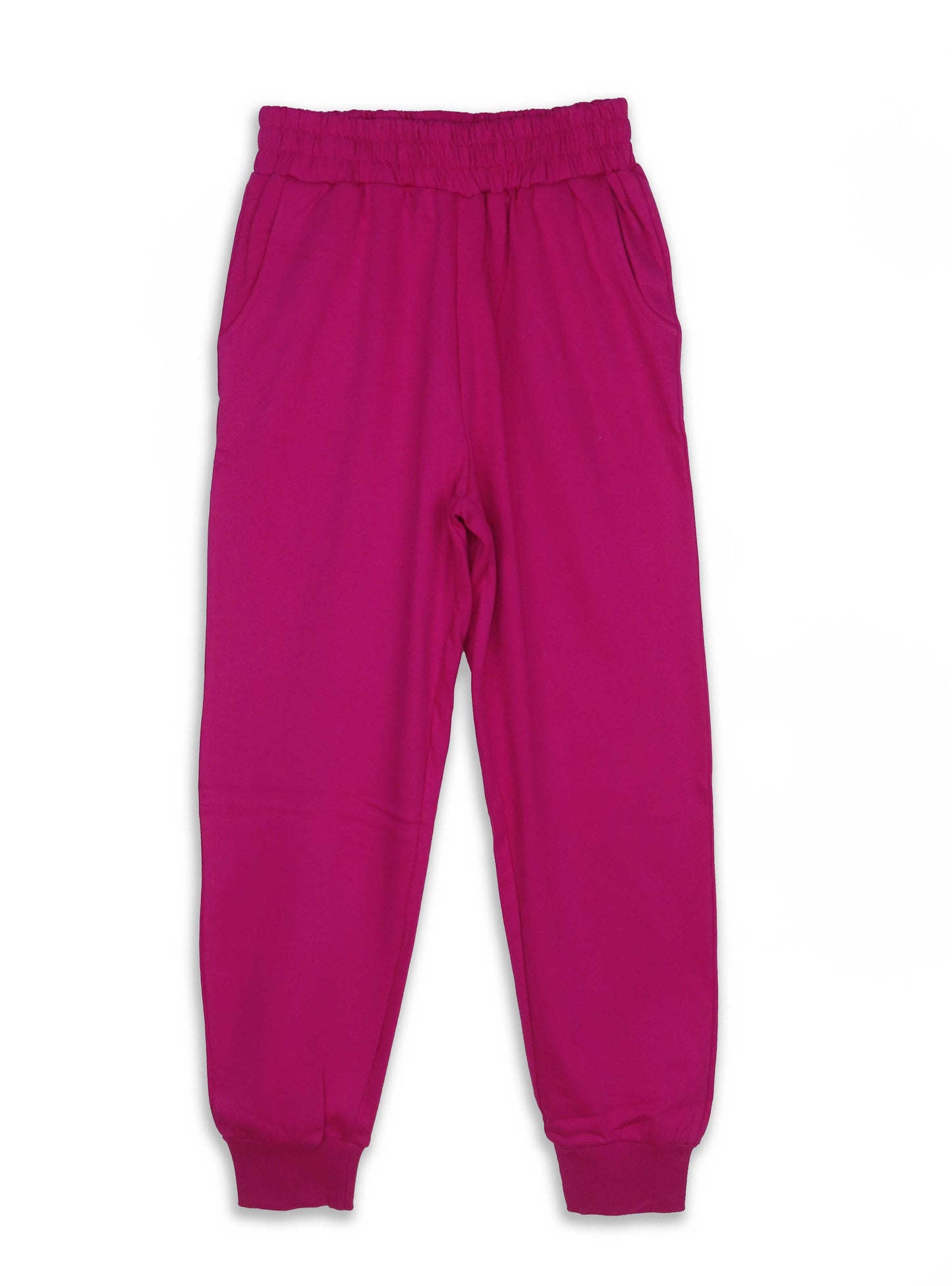 Womens Jogging Sets Sweatshirt and Jogger Fuchsia