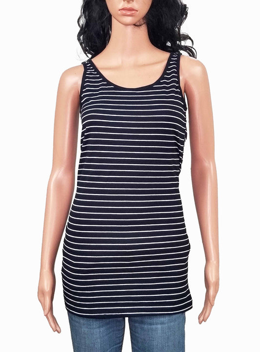 Ladies Thin Striped Long Tunic