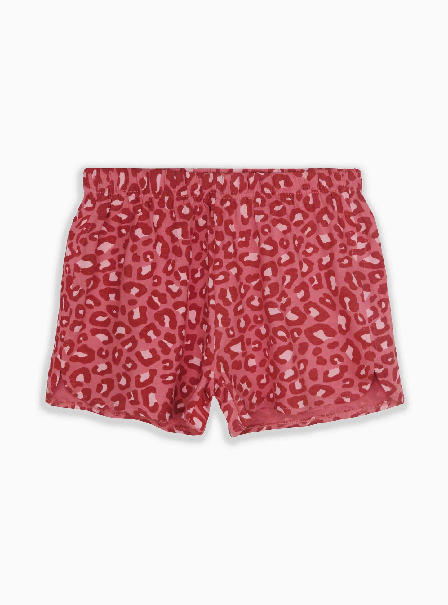 Ladies Coral AOP Lounge Shorts