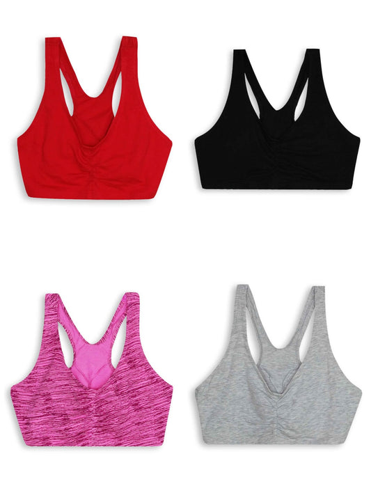 Ladies Stretch Pullover Sports Bras