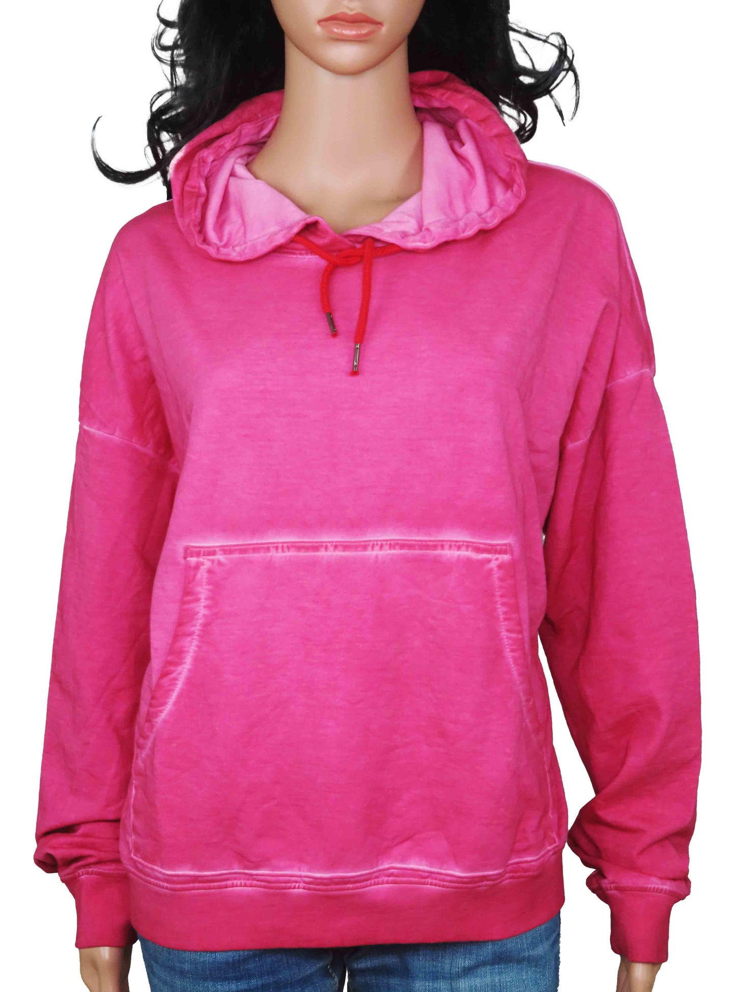 Ladies Hooded Pullover Sweatshirts