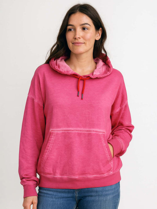 Ladies Hooded Pullover Sweatshirts