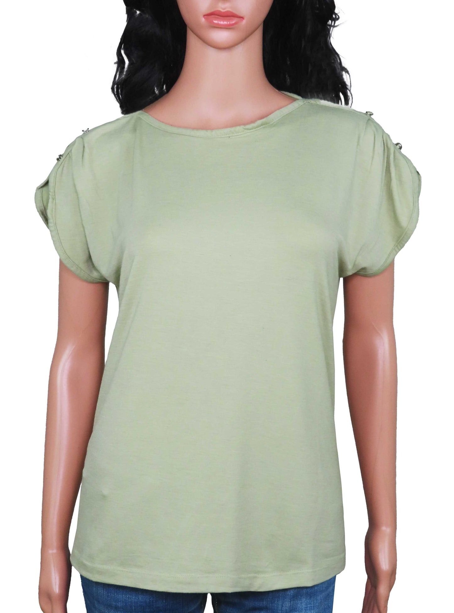 Ladies Viscose Magyar Sleeve T-Shirt