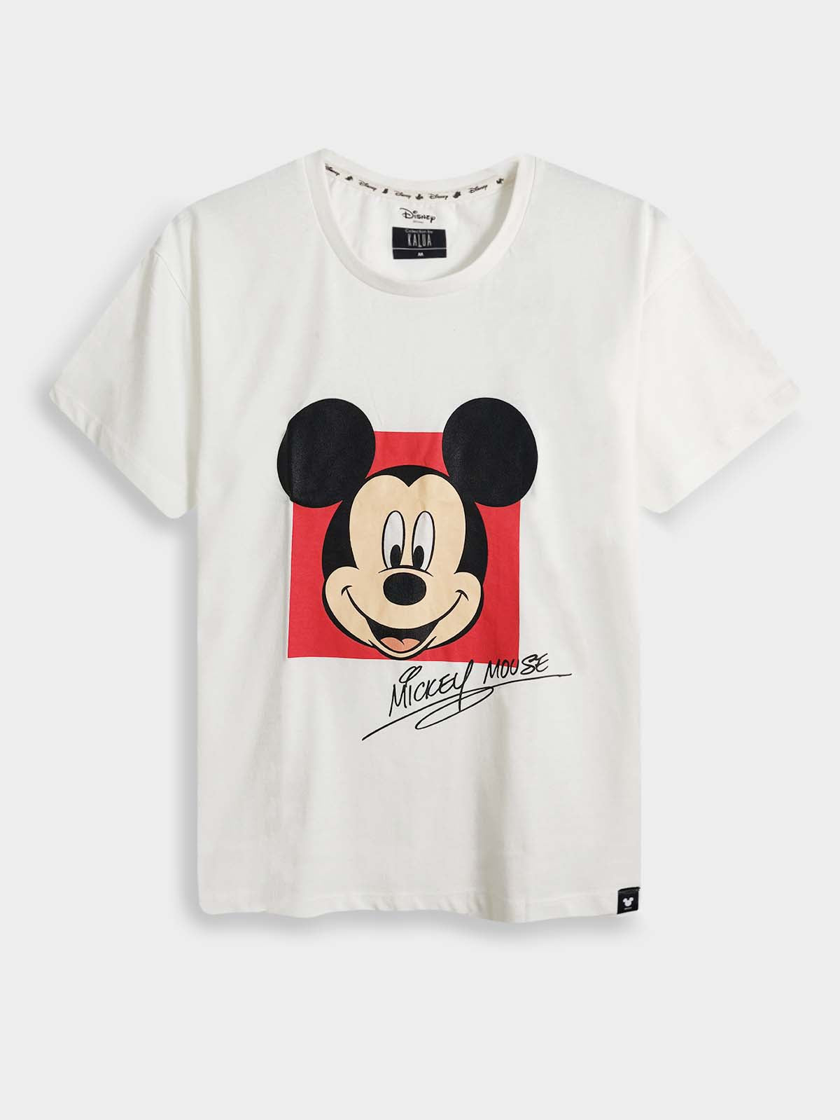 Ladies Printed White T-Shirt