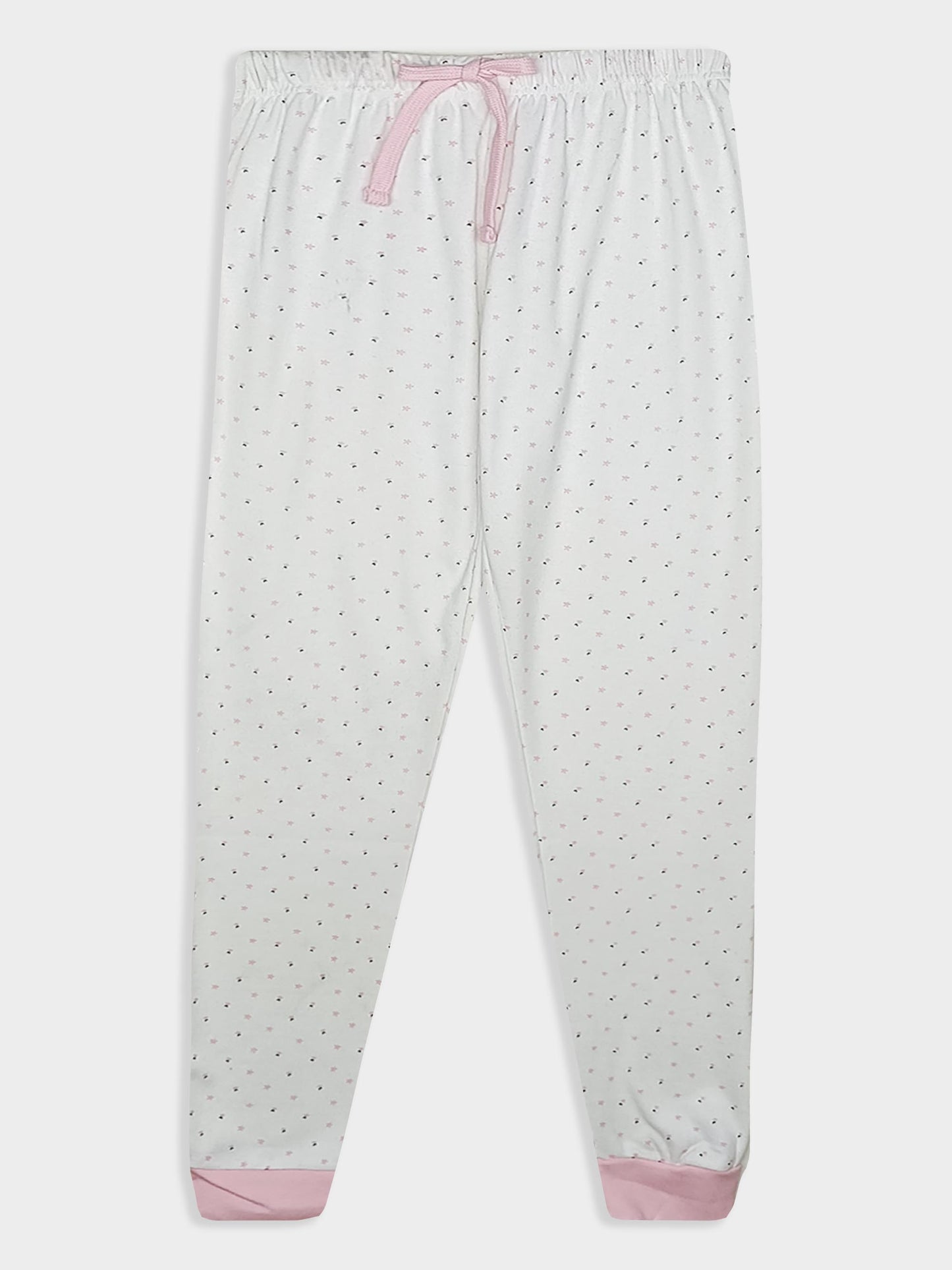 Ladies Printed Interlock Winter Pyjama Set Box Pack