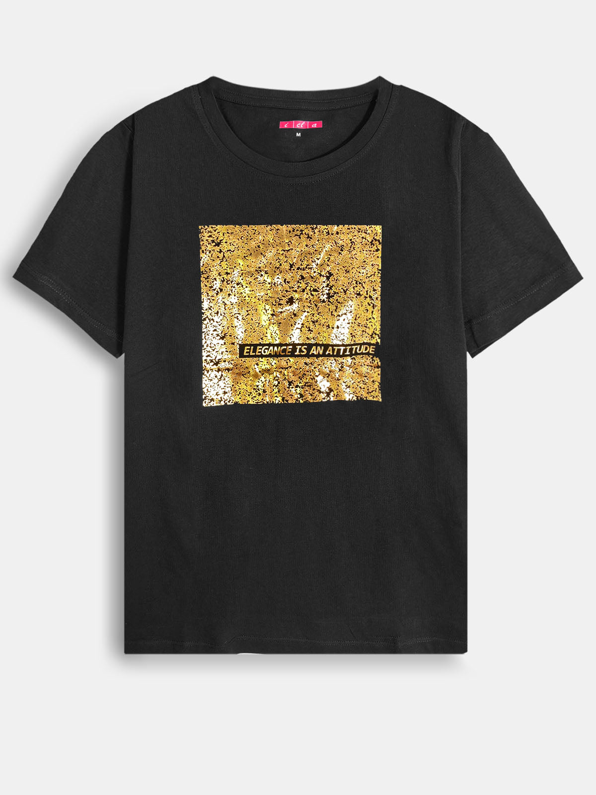 Ladies Foil Printed Top
