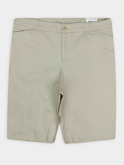 Ladies Oversize Bermuda Woven Shorts