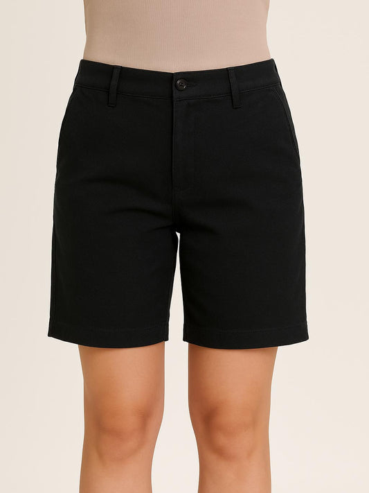 Ladied Bermuda Woven Shorts