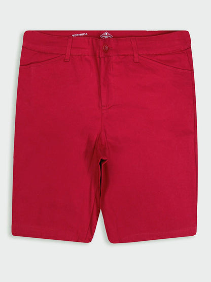 Ladied Bermuda Woven Shorts