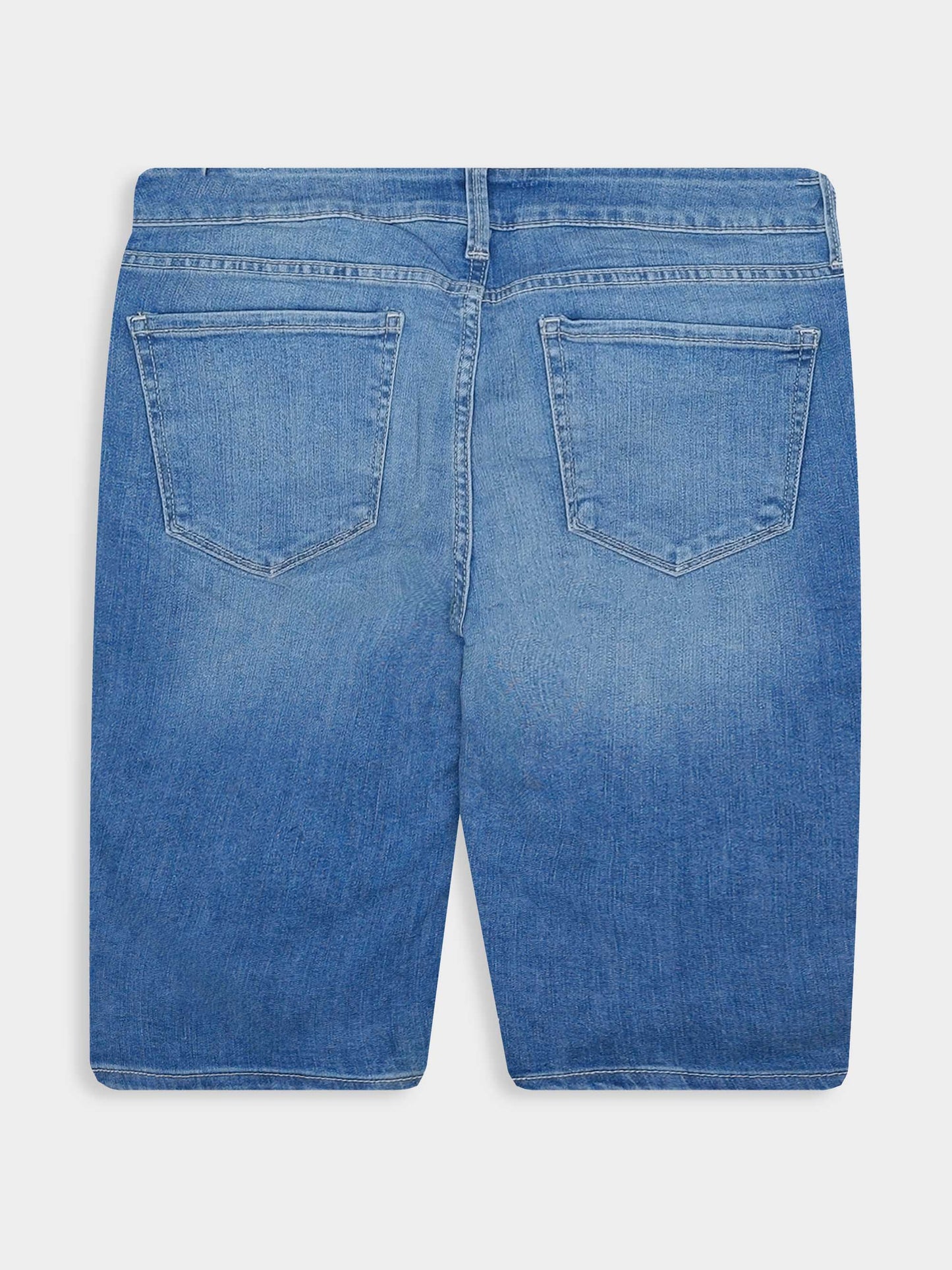 Ladies Oversize Denim Bermuda Short