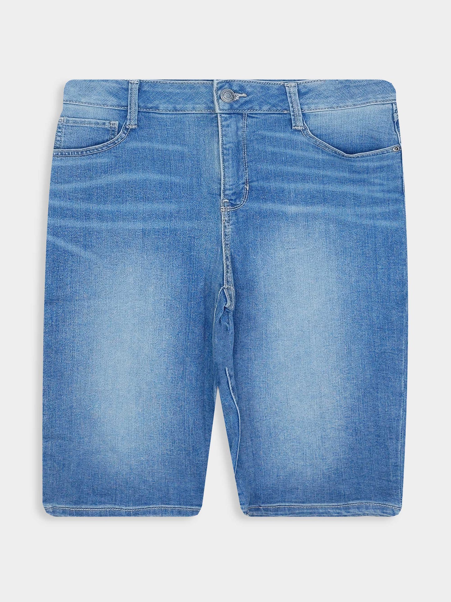 Ladies Oversize Denim Bermuda Short