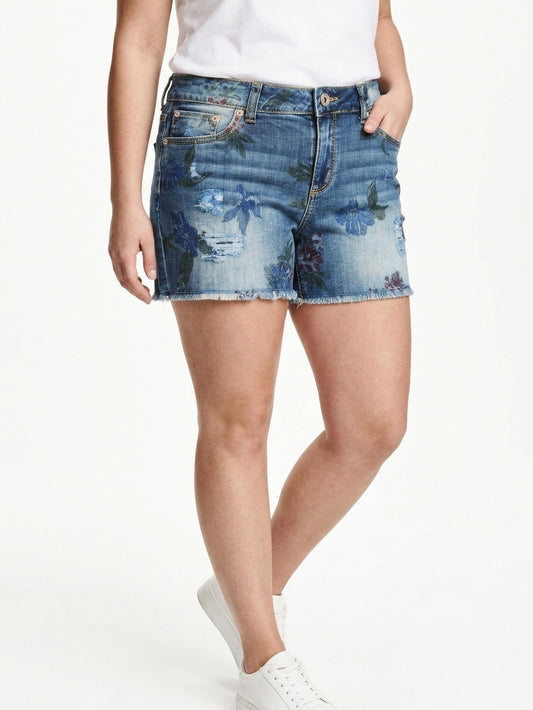 Ladies Denim Woven Shorts