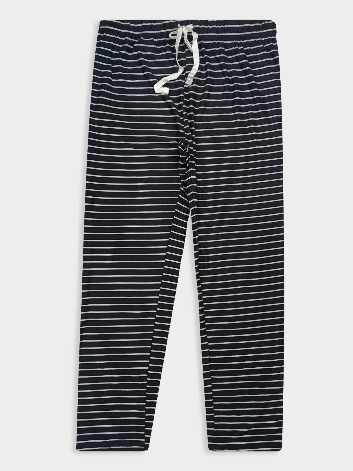 Ladies Striped Viscose Pant