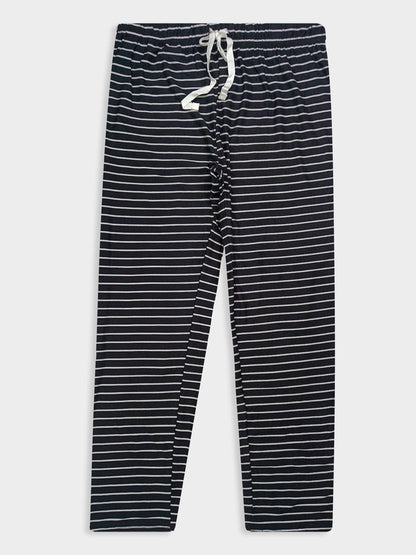 Ladies Striped Viscose Pant
