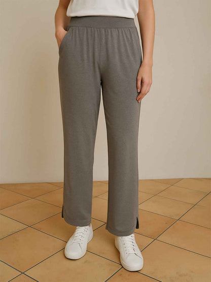 Ladies Organic Cotton Tulip Hem Pants Mixed