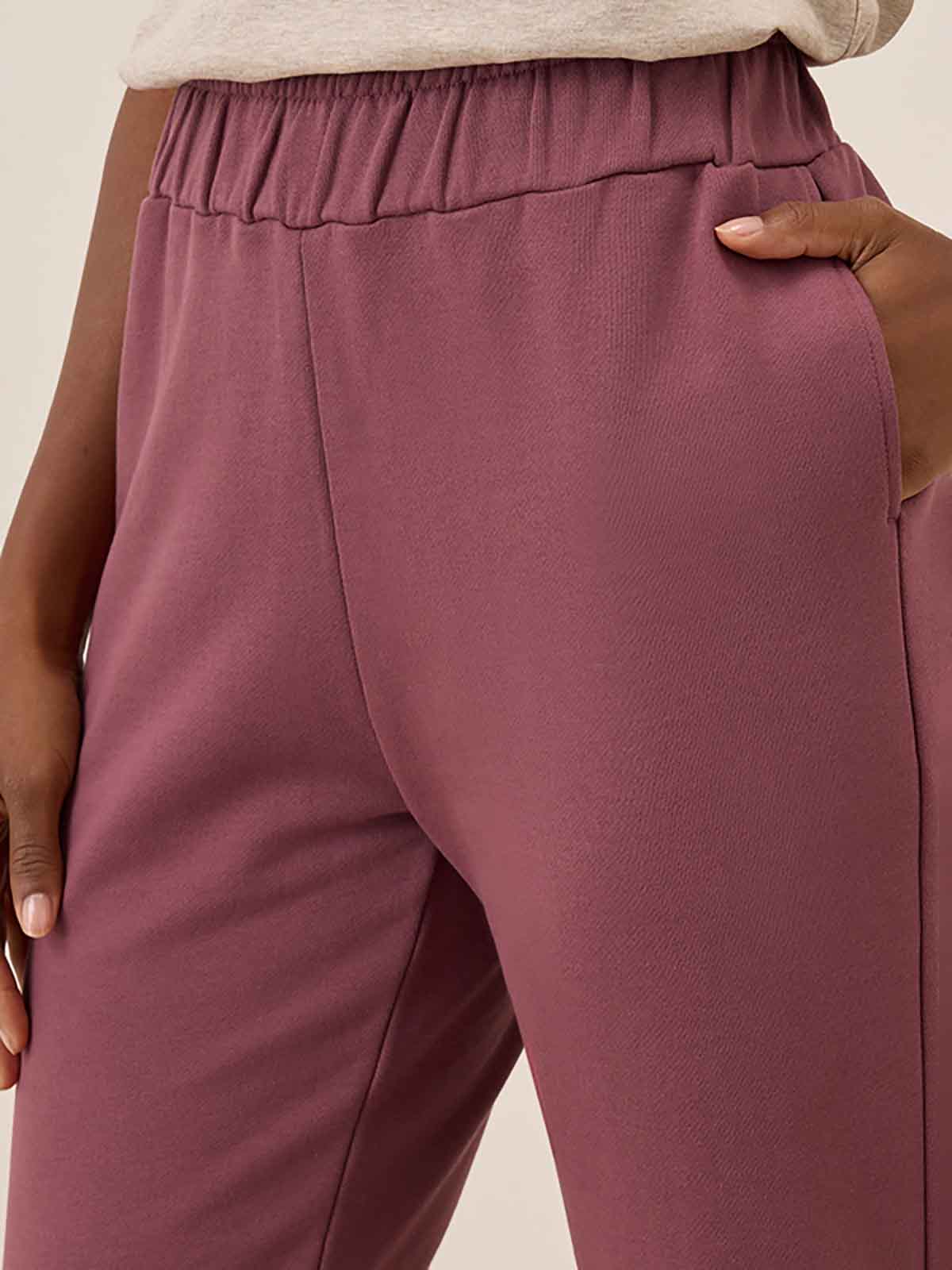 Ladies Organic Cotton French Terry Joggers Mixed