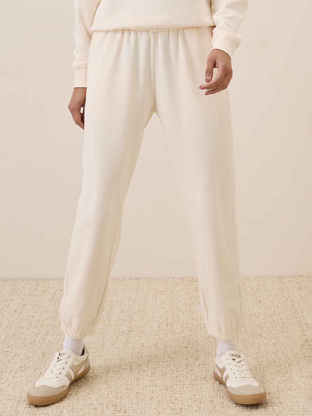 Ladies Organic Cotton French Terry Joggers Mixed
