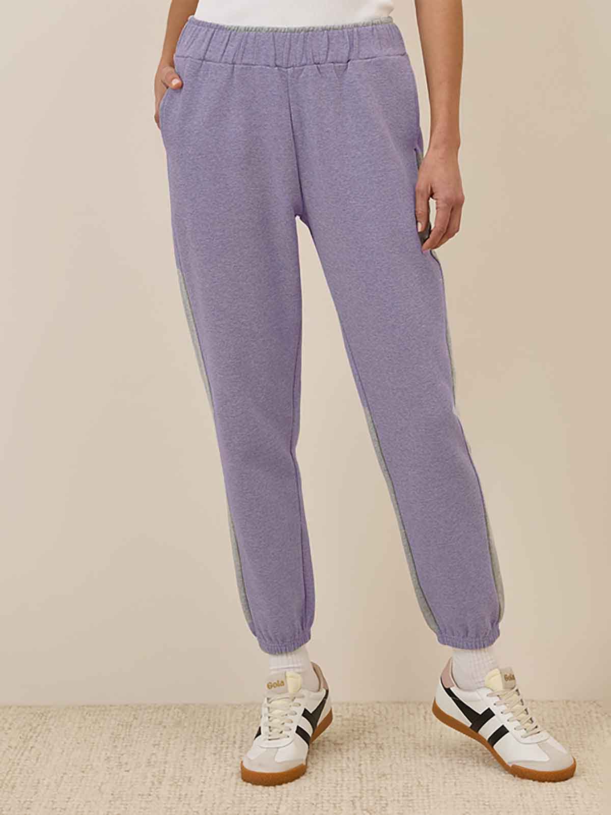 Ladies Organic Cotton French Terry Joggers Mixed