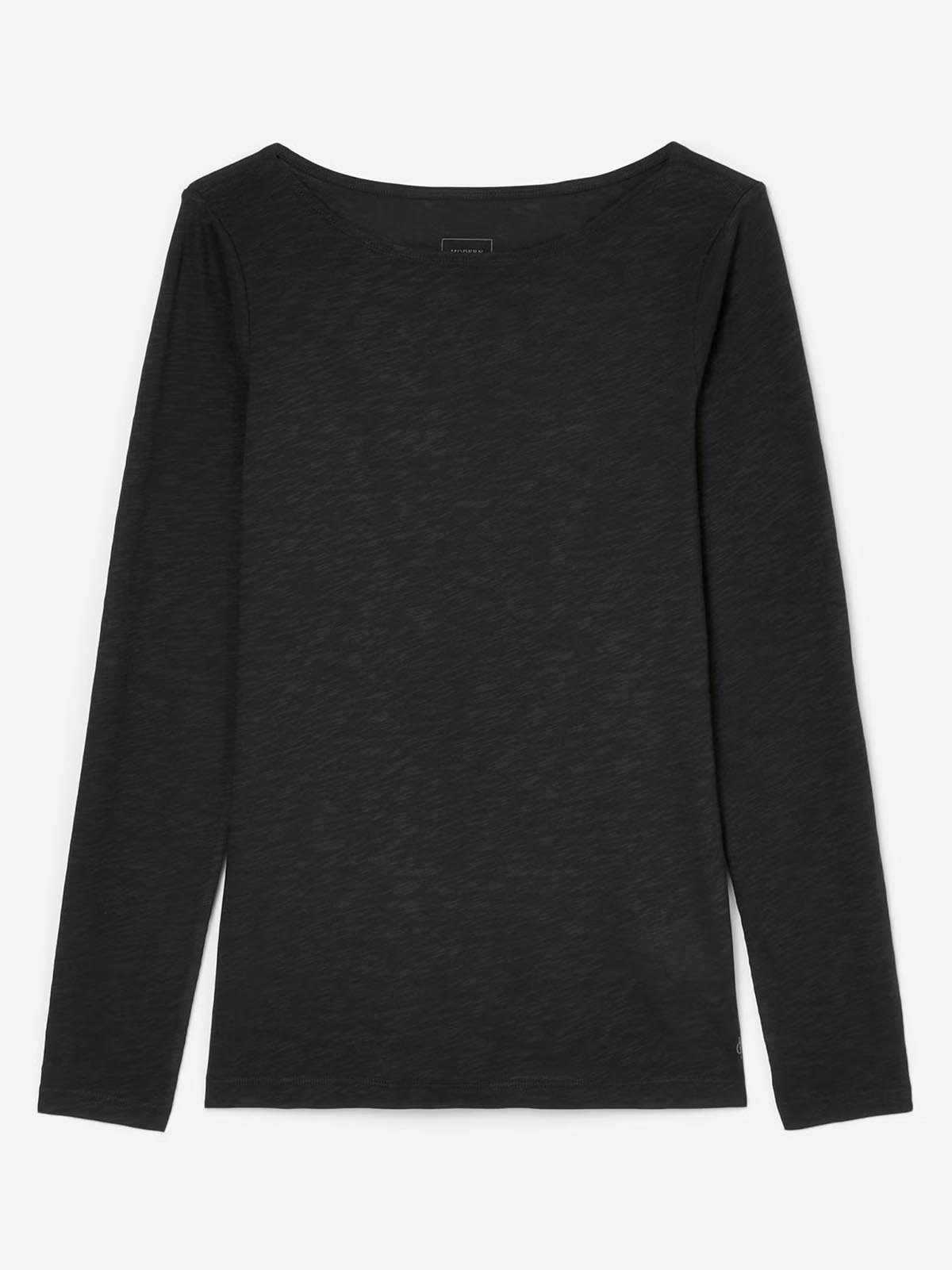 Ladies Slub Knit Long Sleeve T-Shirt