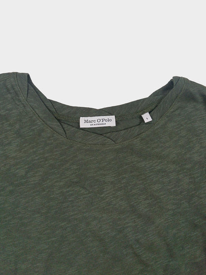 Ladies Slub Knit Long Sleeve T-Shirt