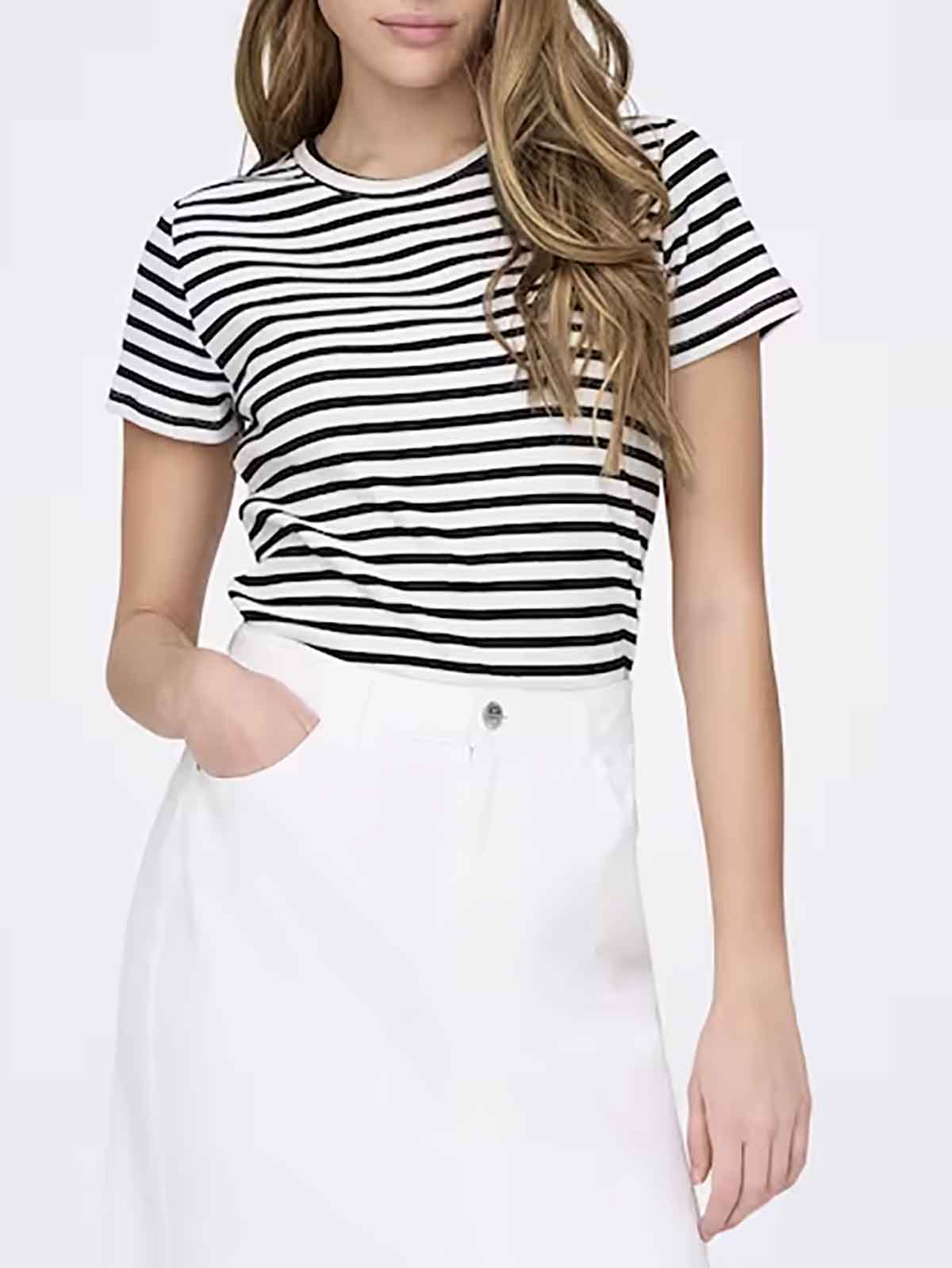 Ladies Striped T-Shirt