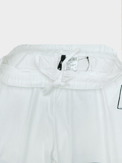 Ladies Slim Fit Ankle Legging Off White