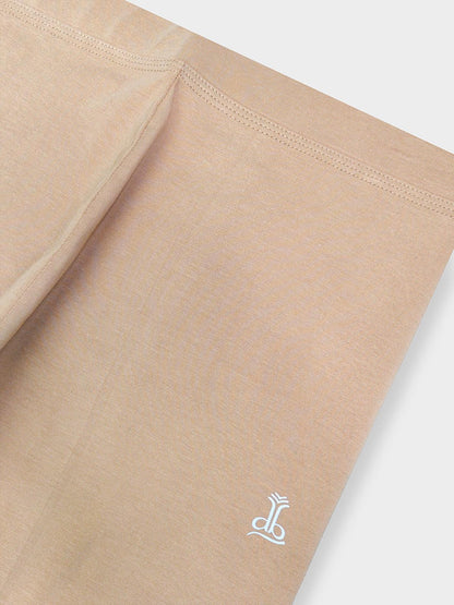 Ladies Ankle Fit Beige Leggings