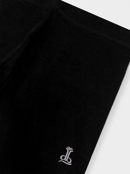 Ladies Ankle Fit Black Leggings