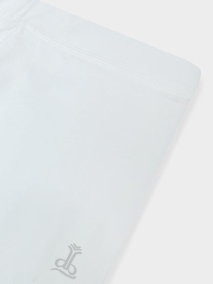 Ladies Ankle Fit White Leggings