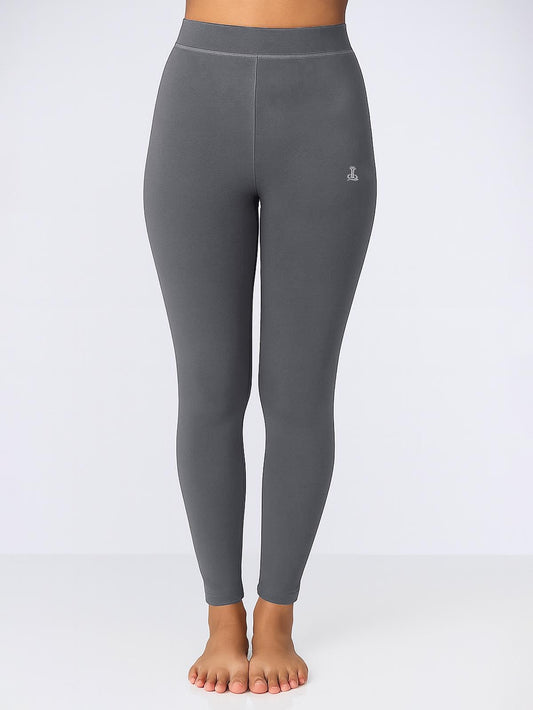 Ladies Ankle Fit Steel Grey Leggings