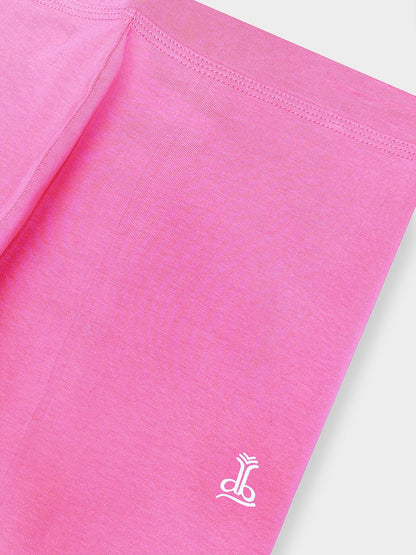 Ladies Ankle Fit Taffy Pink Leggings