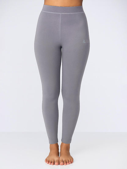 Ladies Ankle Fit Grey Leggings