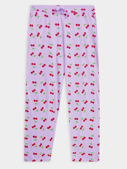Ladies Printed Night Pant