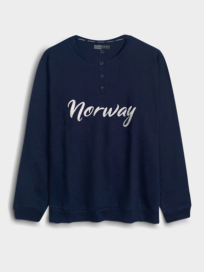 Ladies Interlock Winter Pyjama Set