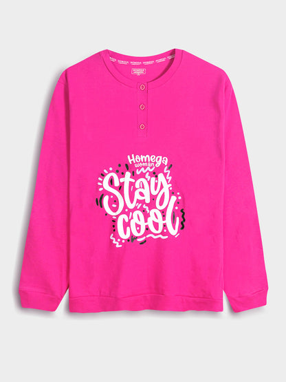 Ladies Interlock Winter Pyjama Sets