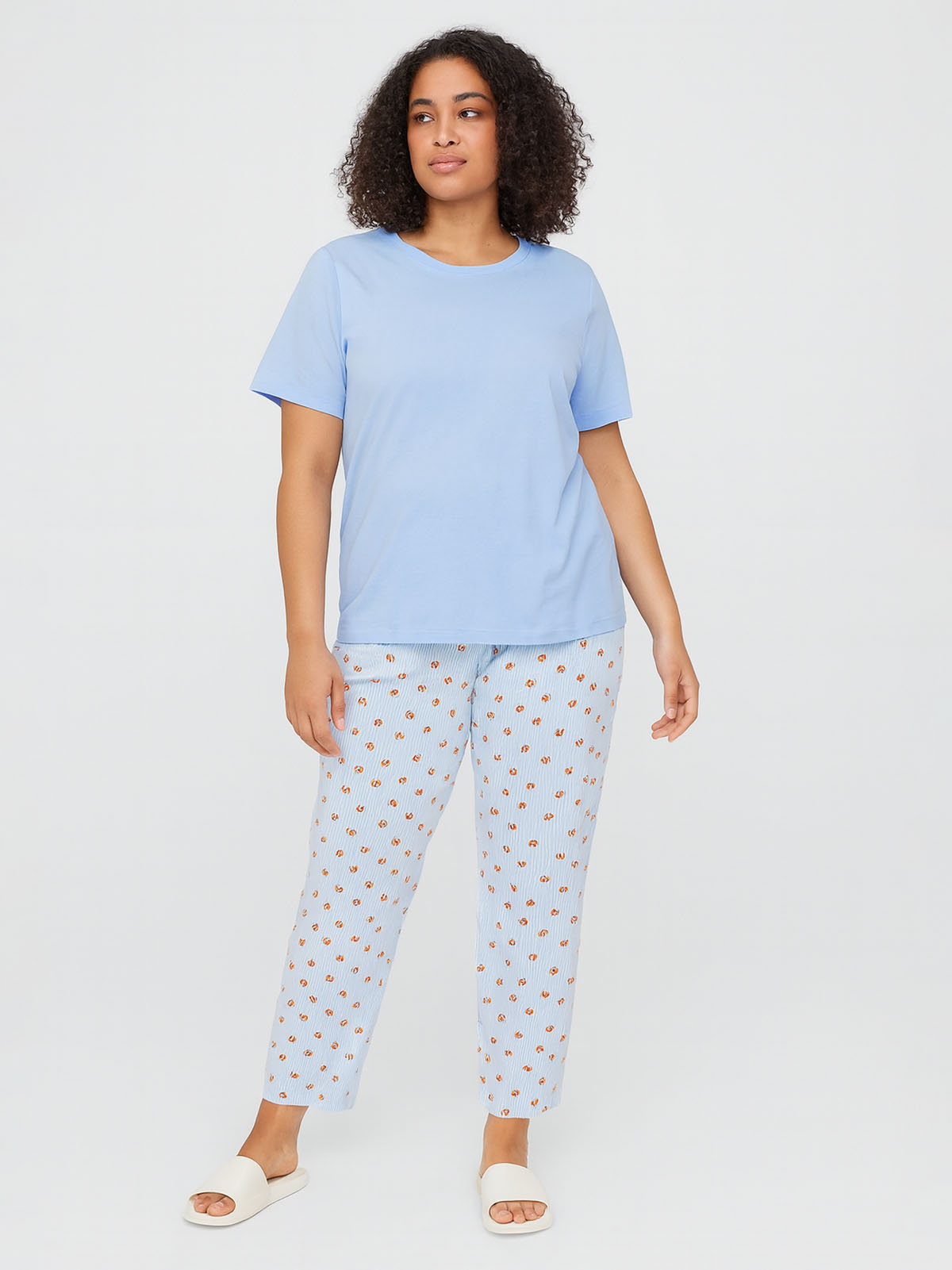 Ladies Printed Pyjama Set