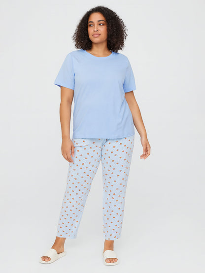 Ladies Printed Pyjama Set