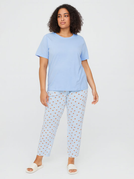 Ladies Printed Pyjama Set